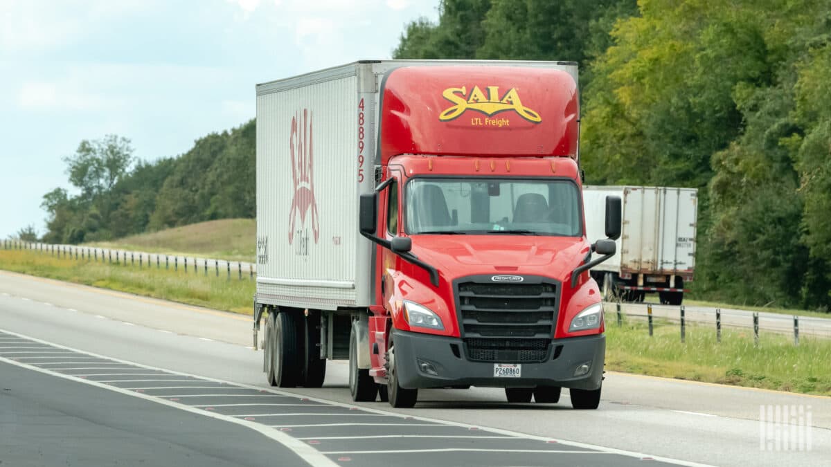 Saia Inc. Sees Tonnage Growth Acceleration as Market Demand Firms